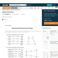 teorema-thales ejercicios