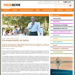 TercerSector Revista. Fundacion del Viso / Contenido editorial social - Noticias RSE - Agenda - Biblioteca - Secciones educacion, medio ambiente, infancia, salud, desarrollo comunitario.
