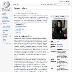 Teresa Lisbon