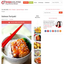 Salmon Teriyaki Recipe