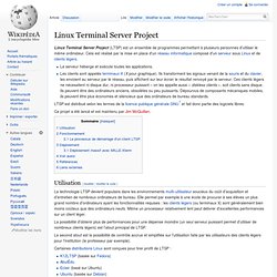 Linux Terminal Server Project
