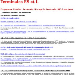 Terminales ES et L