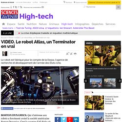 VIDEO. Le robot Atlas, un Terminator en vrai - 16 juillet 2013