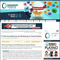 6 Términos Básicos de Marketing en Social Media -