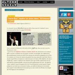 “Terra Éco” repère un zozo dans “Artivisme” : CQFD | actualités | Editions Alternatives - Vimperator