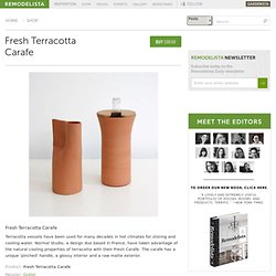 Fresh Terracotta Carafe