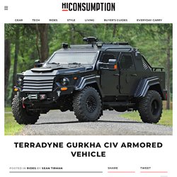 Terradyne Gurkha CIV Armored Vehicle