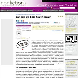 Langue de bois tout terrain - Nonfiction.fr le portail des livre