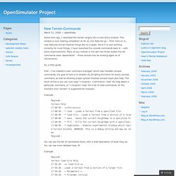 OpenSimulator Project