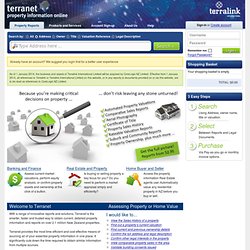 Terranet - Property Information Online