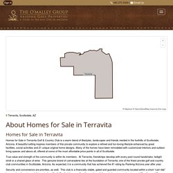 Serach Terravita Homes For Sale - Scottsdale Arizona AZ