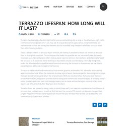 Terrazzo Lifespan: How long will it last? - Tercon Systems
