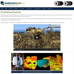Terrestrial Laser Scanning « McMullen Nolan GroupMcMullen Nolan Group