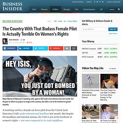 UAE Terrible For Women Despite The Pilot