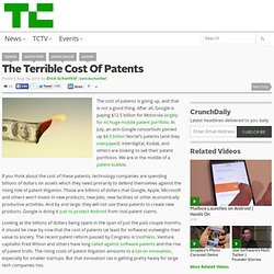 The Terrible Cost Of Patents