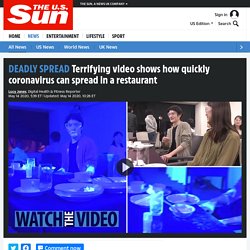 Terrifying video shows how quickly coronavirus can spread in a restaurant – The US Sun