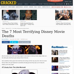 The 7 Most Terrifying Disney Movie Deaths