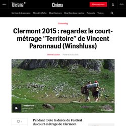 Clermont 2015 : regardez le court-métrage “Territoire” de Vincent Paronnaud (Winshluss)