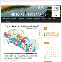 Formation : la frontière, un territoire spécifique (8-19-22 mars 2019) - Site HG Nancy-Metz