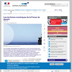 Les territoires numériques de la France de demain