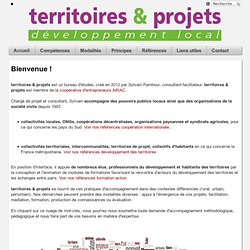 territoires & projets : PagePrincipale