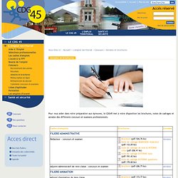 Annales et brochures / Concours / L'emploi territorial / Accueil - Centre de gestion de la fonction publique territoriale du Loiret