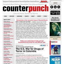 The U.S. War for Drugs of Terror in Colombia