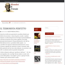 IL TERRORISTA PERFETTO — Blondet & Friends