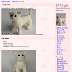Terry Cat How to make