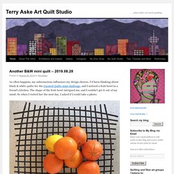 . . . where fiber art meets quilting