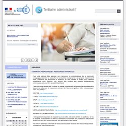 Tertiaire administratif - Académie de Marseille