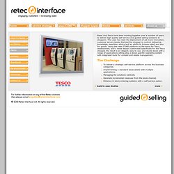 Tesco Self Service Kiosk Brief