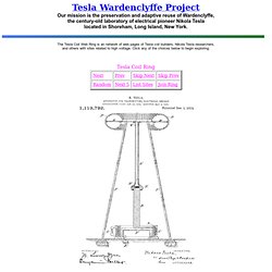 Tesla Coil Web Ring