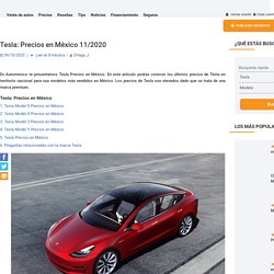 Autos Tesla Precios en México