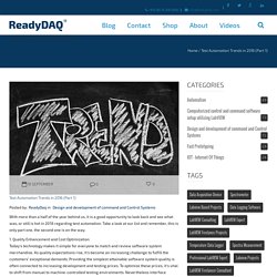 Test Automation Trends in 2016 (Part 1)