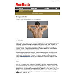 Test your kettle - Men's Health