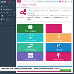 Test psychotechnique & Test de logique - Mon-Qi.com