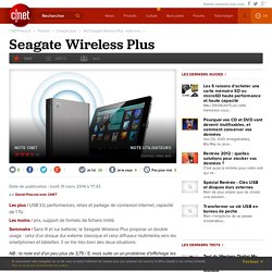 Seagate Wireless Plus : Test