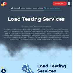 Top-notch Load Testing Services At Shiv Technolabs