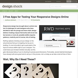 Article: 3 Free Apps for Testing Your Responsive Designs Online