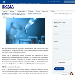 REACH Testing Service Laboratory