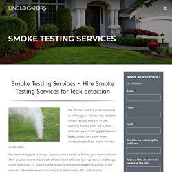 Smoke Testing Services