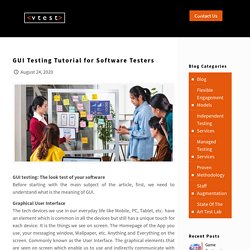 GUI Testing Tutorial for Software Testers