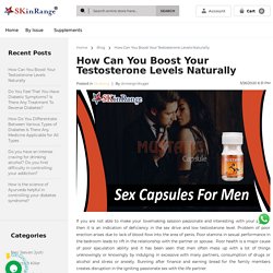 Blog - How Can You Boost Your Testosterone Levels Naturally