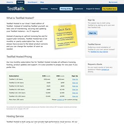 TestRail Hosted Pricing