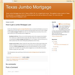 jumbo mortgage flower mound