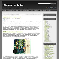 Open Source STM32 Textbook from Indiana University