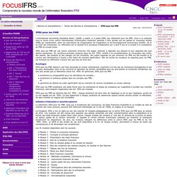 IFRS pour les PME / Textes des Normes et Interprétations / Normes et Interprétations