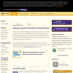 Web Apps Page - Read&Write
