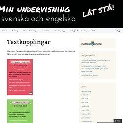 Textkopplingar